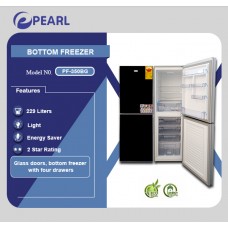 Pearl 229L Bottom Freezer 350GB
